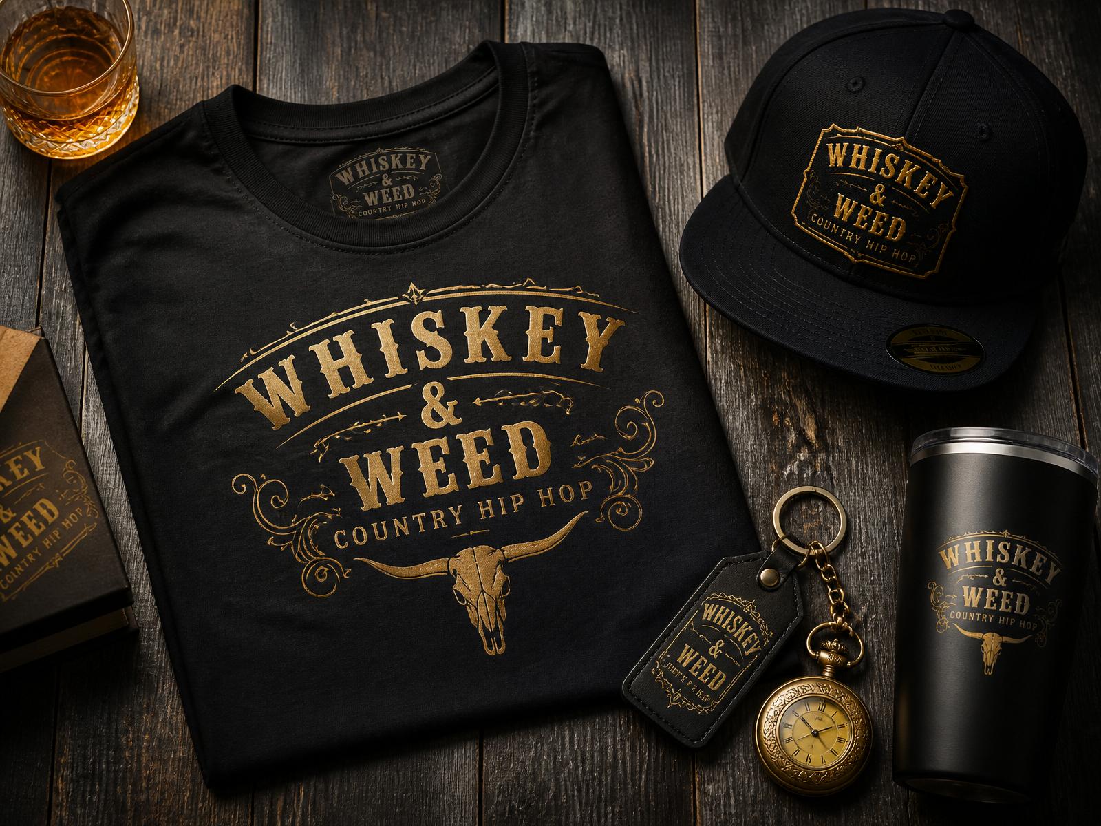 Marty McQueen merch flat lay